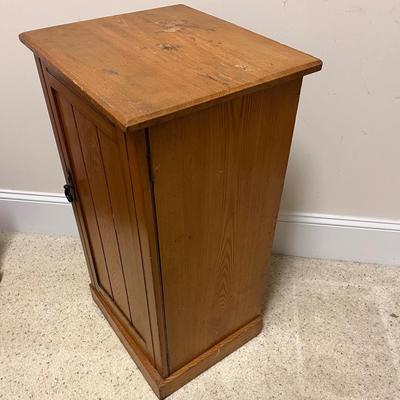 Two Bedside Wooden Cabinets (PC-BC)