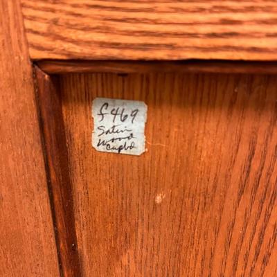 Two Bedside Wooden Cabinets (PC-BC)