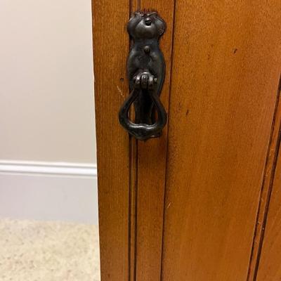 Two Bedside Wooden Cabinets (PC-BC)