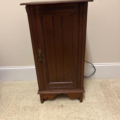 Two Bedside Wooden Cabinets (PC-BC)
