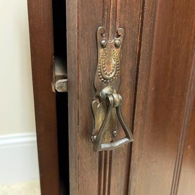 Two Bedside Wooden Cabinets (PC-BC)