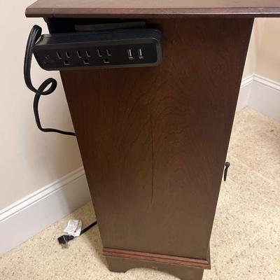 Two Bedside Wooden Cabinets (PC-BC)