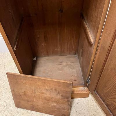 Two Bedside Wooden Cabinets (PC-BC)