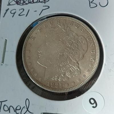 1921 Morgan Silver Dollar
