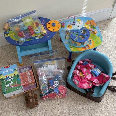 Boikido Wooden Activity Tables and More Toddler Items (BB2-SF)