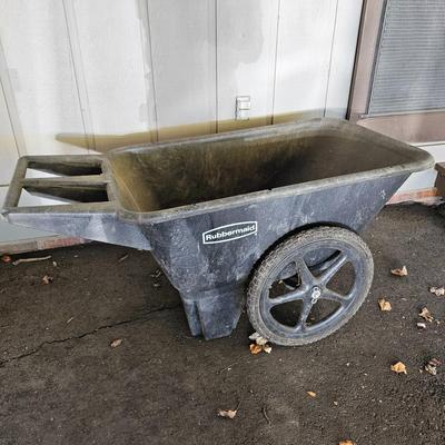 Rubbermaid Plastic Garden Cart