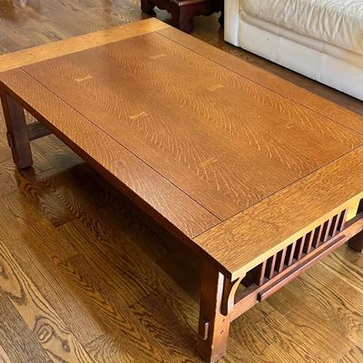 Mission Style Coffee Table