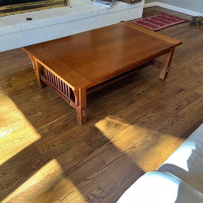 Mission Style Coffee Table