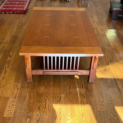 Mission Style Coffee Table
