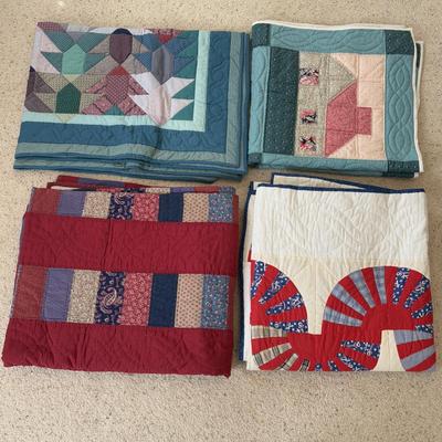 Collection of Patchwork Quilts (BB2-SF)