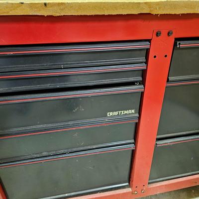 Craftsman Workbench & Storage Chests