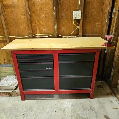Craftsman Workbench & Storage Chests