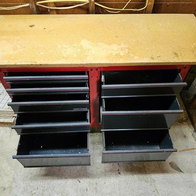 Craftsman Workbench & Storage Chests