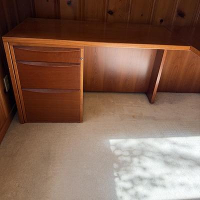 Jesper Wooden Corner Desk