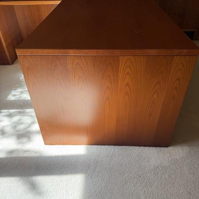 Jesper Wooden Corner Desk