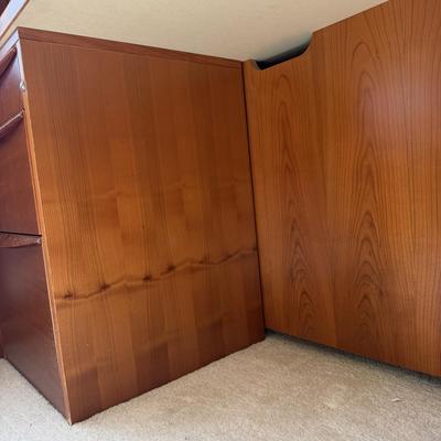 Jesper Wooden Corner Desk