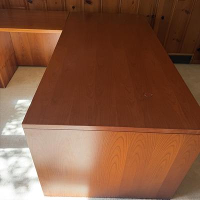 Jesper Wooden Corner Desk