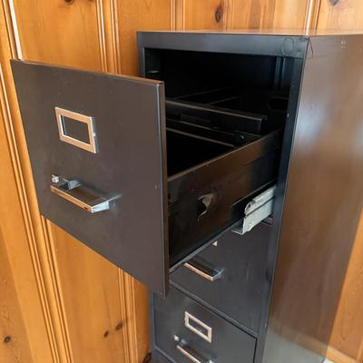 Two File Cabinets