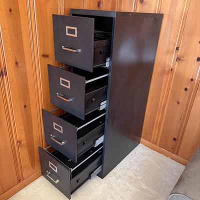 Two File Cabinets