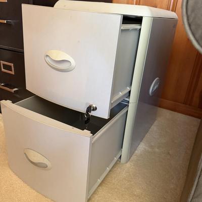 Two File Cabinets