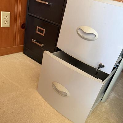 Two File Cabinets