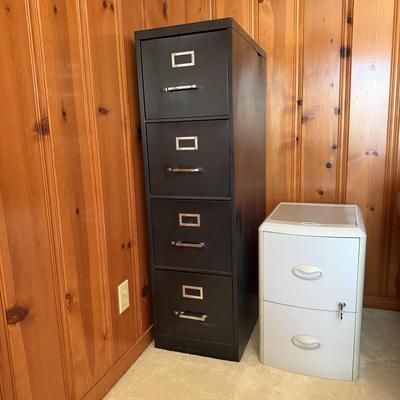 Two File Cabinets