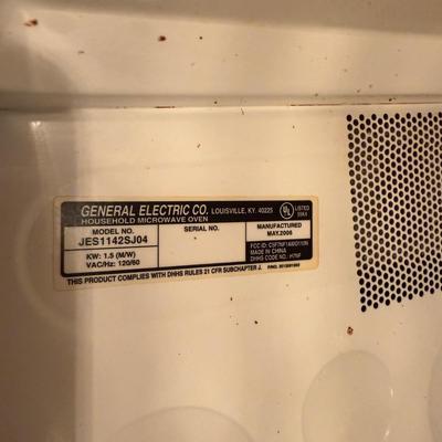 General Electric Stainless Steel Microwave