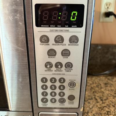 General Electric Stainless Steel Microwave
