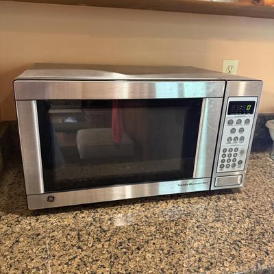General Electric Stainless Steel Microwave
