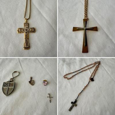 Cross and Episcopal Shield Jewelry (K-BM)