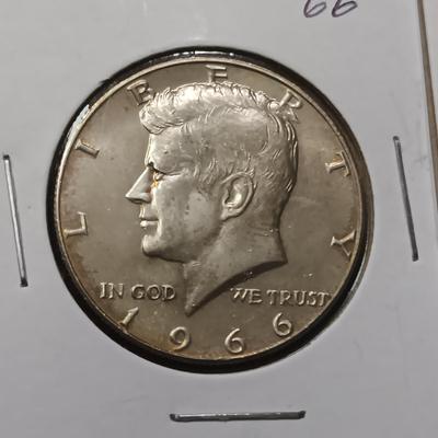 4 KENNEDY HALF DOLLARS