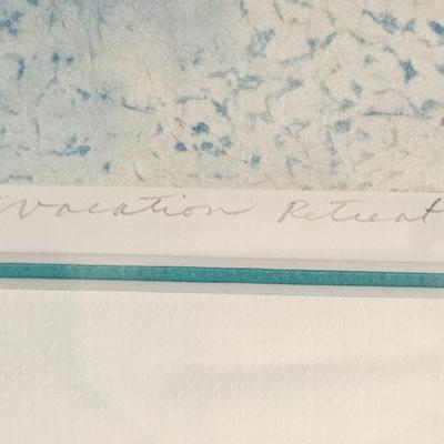 'Vacation Retreat' Signed & Numbered Print By John Yato