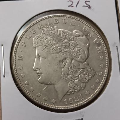 1921-S & 1921-D SILVER MORGAN DOLLARS