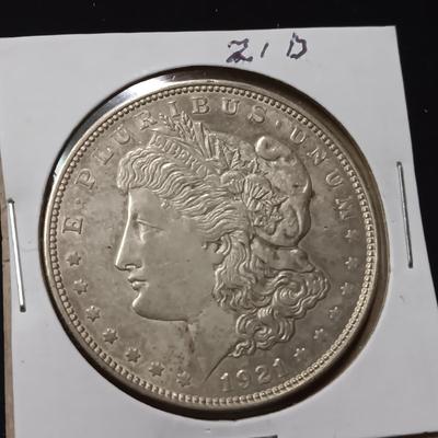 1921-S & 1921-D SILVER MORGAN DOLLARS