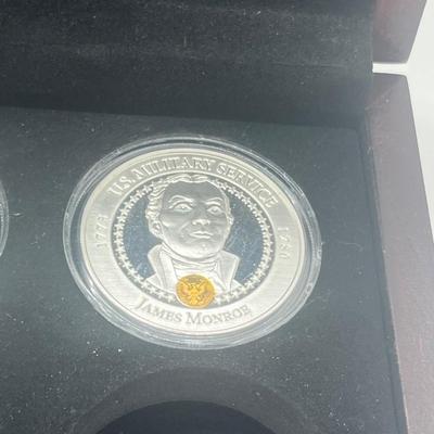 LOT 60: Commemorative Coins - Bradford Exchange - Presidents, Princess Diana and John Wayne