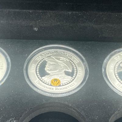 LOT 60: Commemorative Coins - Bradford Exchange - Presidents, Princess Diana and John Wayne