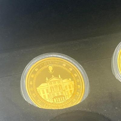 LOT 60: Commemorative Coins - Bradford Exchange - Presidents, Princess Diana and John Wayne