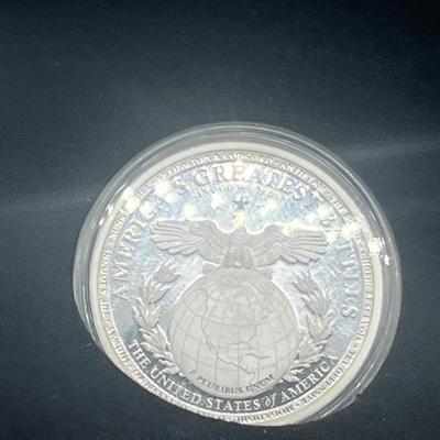 LOT 61: Commemorative Coins: Vietnam War, Greatest Civil War Battles and American Battles of the Pacific Theater