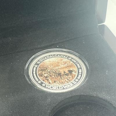 LOT 61: Commemorative Coins: Vietnam War, Greatest Civil War Battles and American Battles of the Pacific Theater