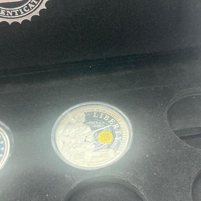 LOT 61: Commemorative Coins: Vietnam War, Greatest Civil War Battles and American Battles of the Pacific Theater