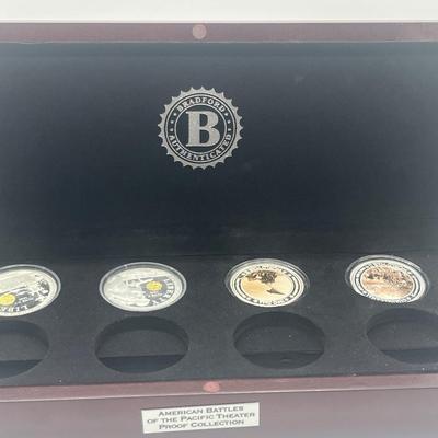 LOT 61: Commemorative Coins: Vietnam War, Greatest Civil War Battles and American Battles of the Pacific Theater