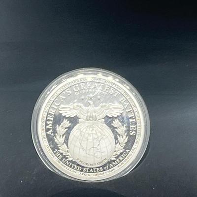 LOT 61: Commemorative Coins: Vietnam War, Greatest Civil War Battles and American Battles of the Pacific Theater