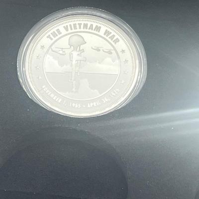 LOT 61: Commemorative Coins: Vietnam War, Greatest Civil War Battles and American Battles of the Pacific Theater