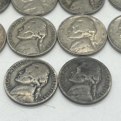 LOT 62: Collection of US Nickels - Buffalo and Jefferson (Some Silver)