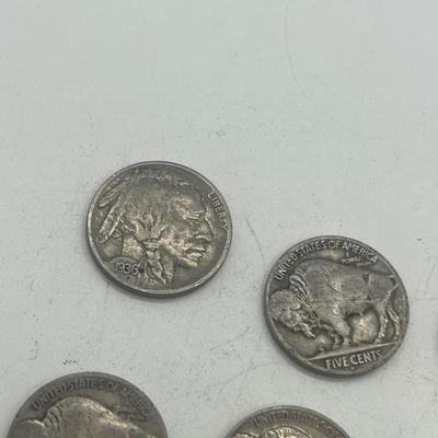 LOT 62: Collection of US Nickels - Buffalo and Jefferson (Some Silver)