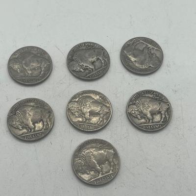 LOT 62: Collection of US Nickels - Buffalo and Jefferson (Some Silver)