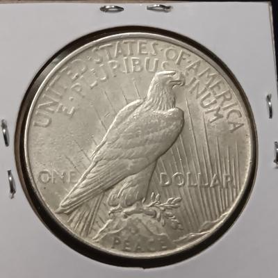 1922-P SILVER PEACE DOLLAR