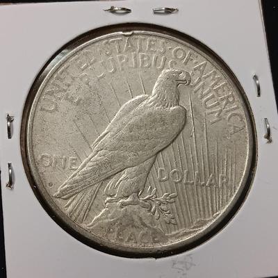 1922-D SILVER PEACE DOLLAR