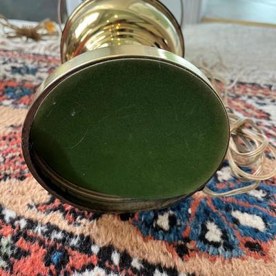 Three Converted Brass Oil Lamps (PB-BC)