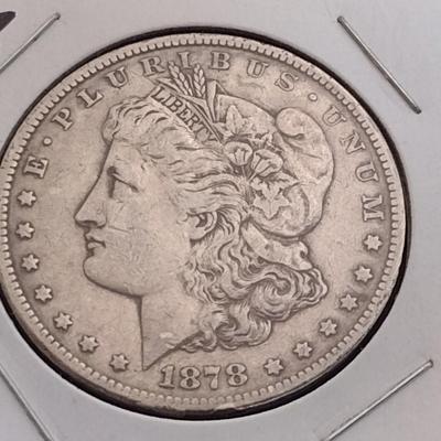 1878 Carson City U. S. Morgan Silver Dollar Circulated (1)